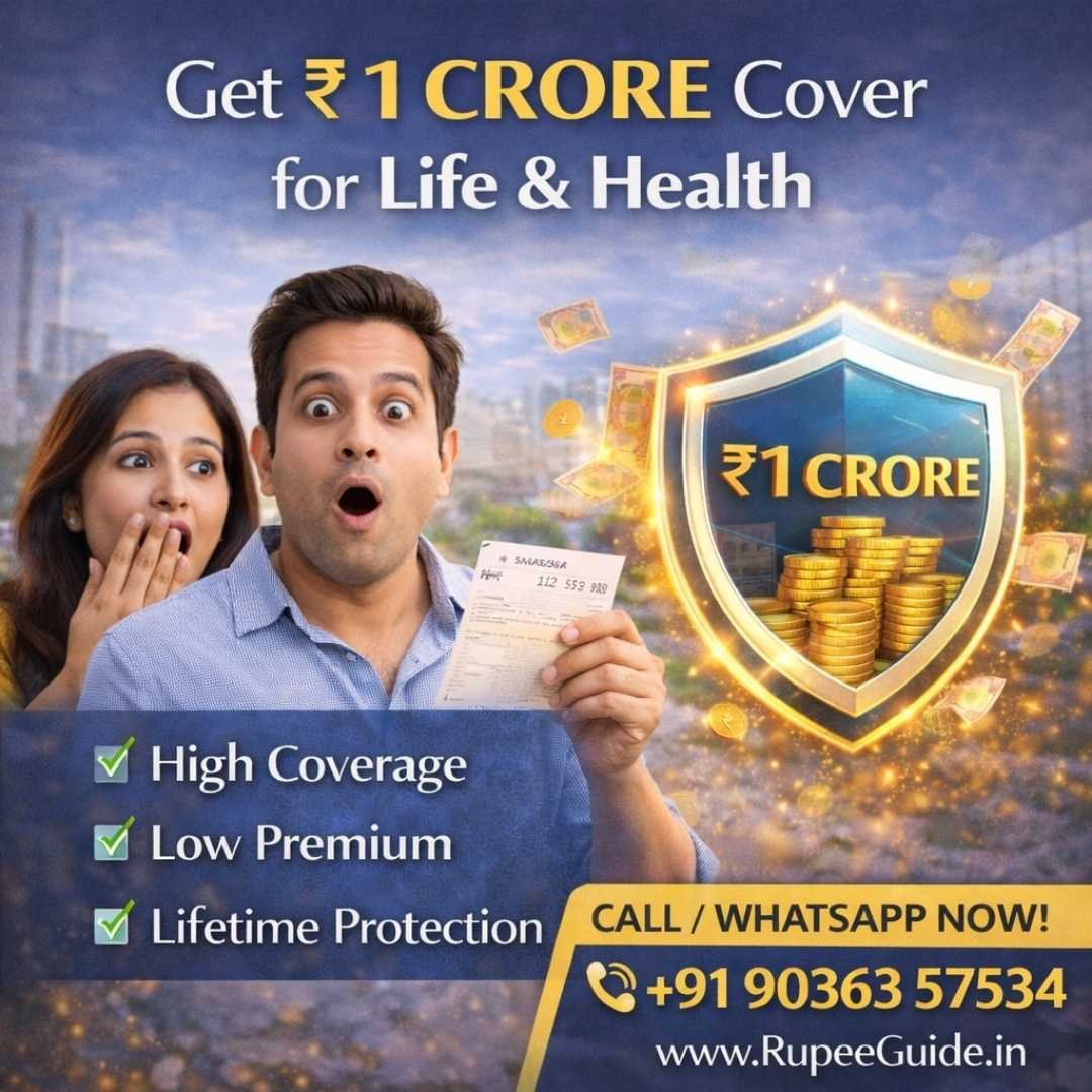 Get 1 Crore high coverage for life and health insurance with lifetime protection. Consult the best life insurance advisor bangalore today.