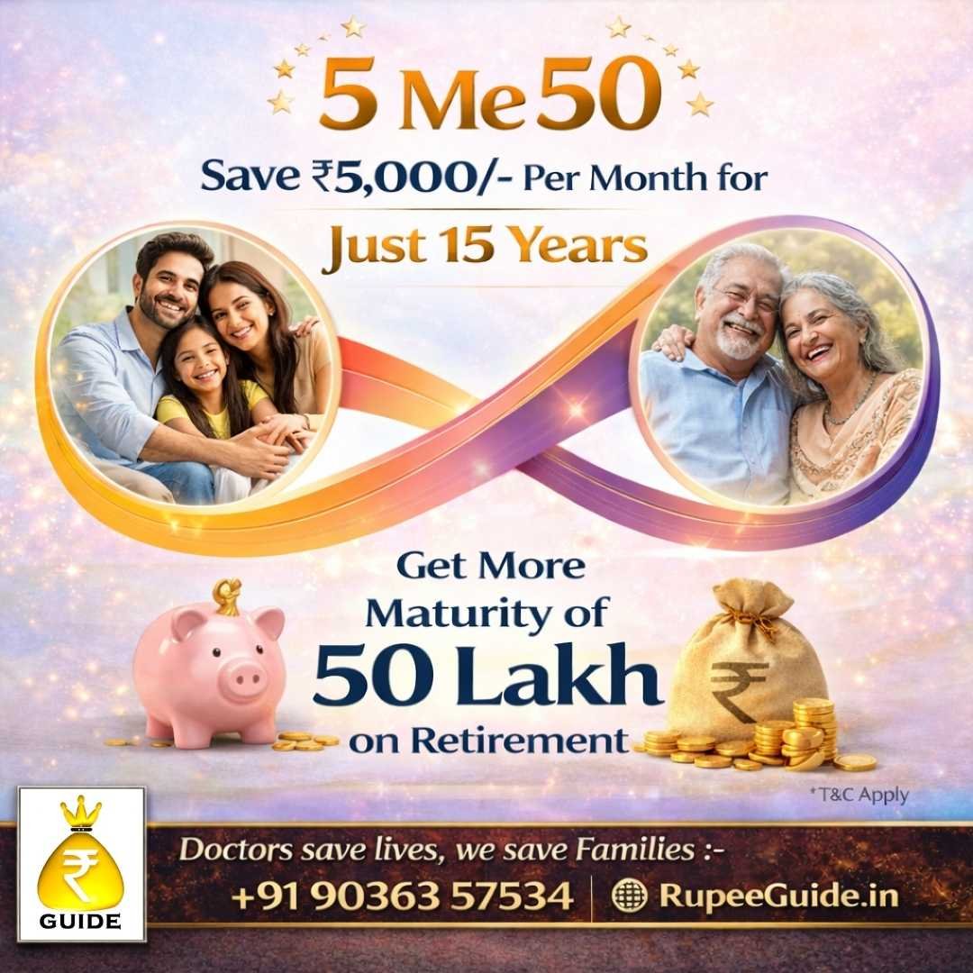 5 Me 50 retirement investment plan for 50 Lakh maturity. Consult the pension plan consultant bangalore today.