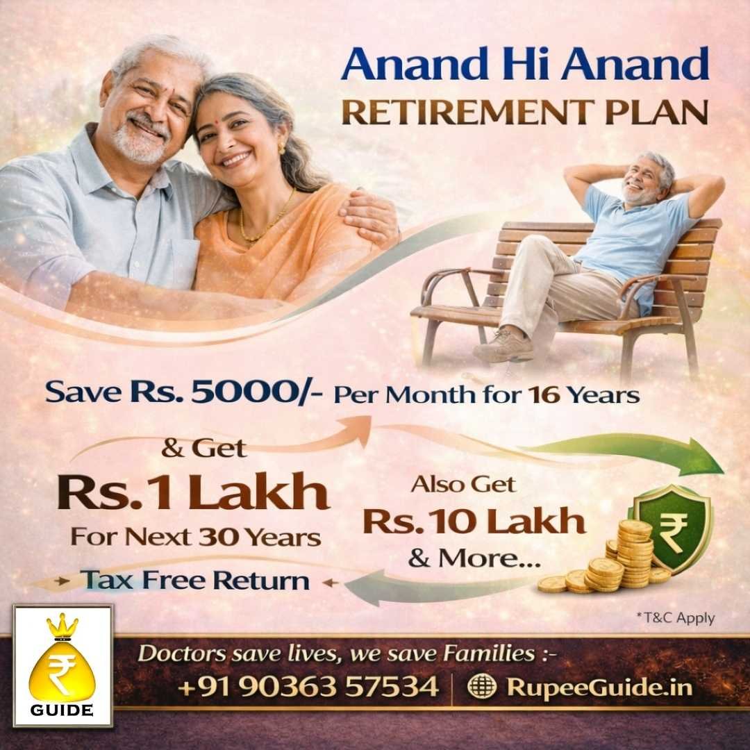 Anand Hi Anand retirement plan for a guaranteed monthly pension. Consult the pension plan consultant bangalore today.