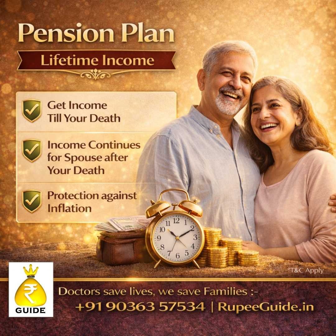 Pension plan offering lifetime income and continued protection for spouse after death. Consult the best financial advisor in bangalore today.