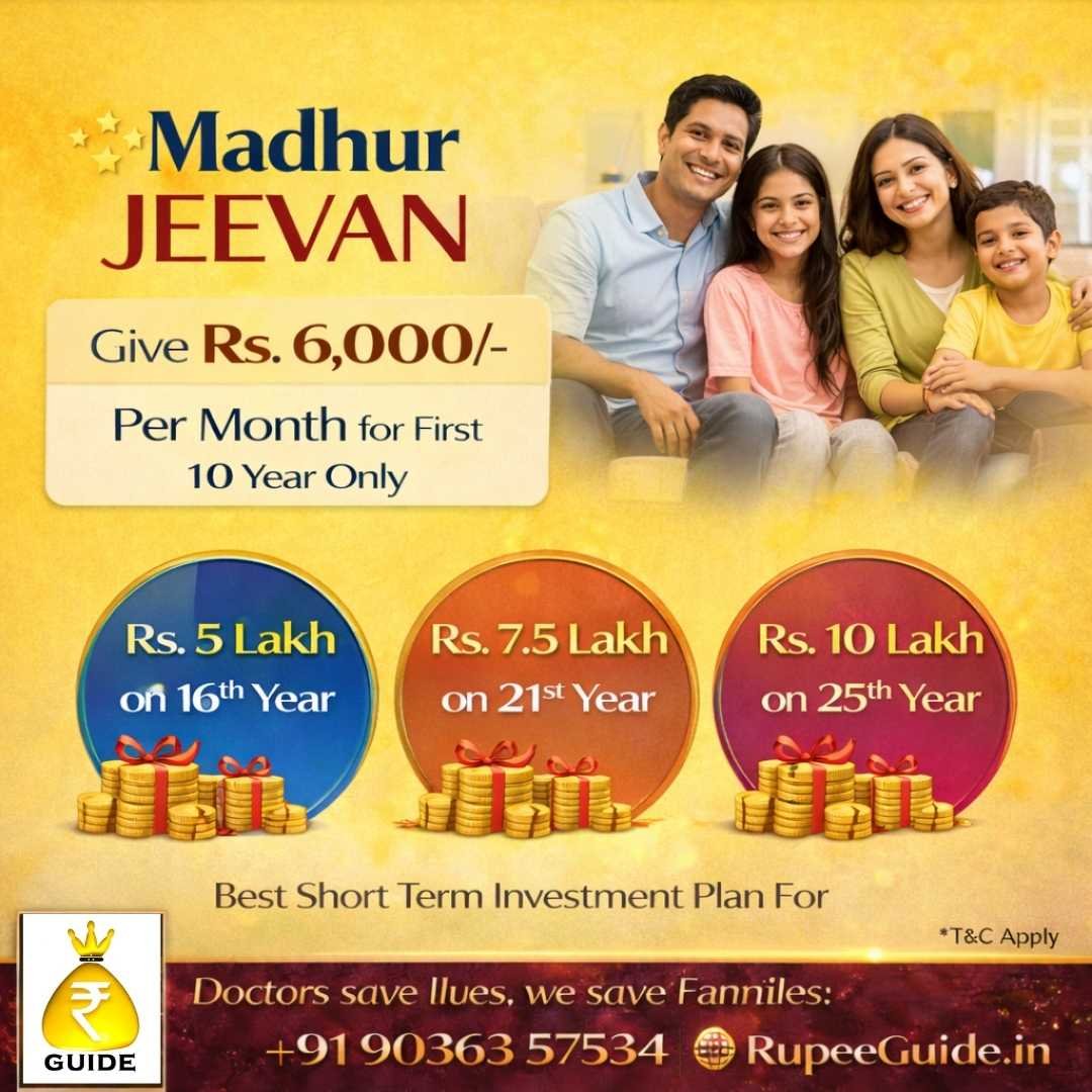 Madhur Jeevan short term investment plan consultation in Bangalore. Consult the financial advisor near me today.