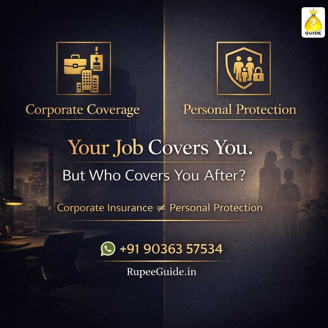Comparison showing the importance of personal protection over corporate coverage. Consult the medical insurance advisor near me today.