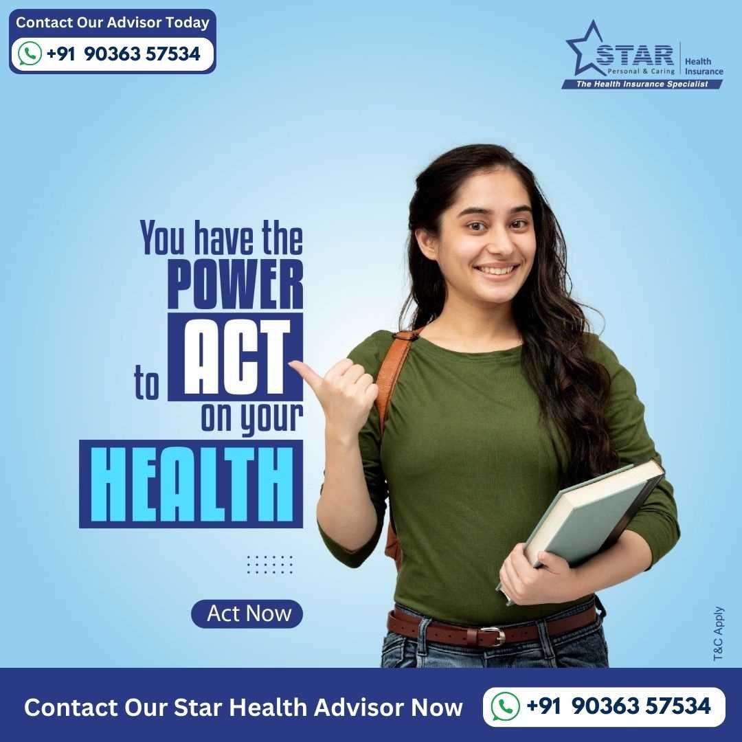 You have the power to act on your health. Act now with adequate health insurance. Consult the medical insurance advisor near me today.