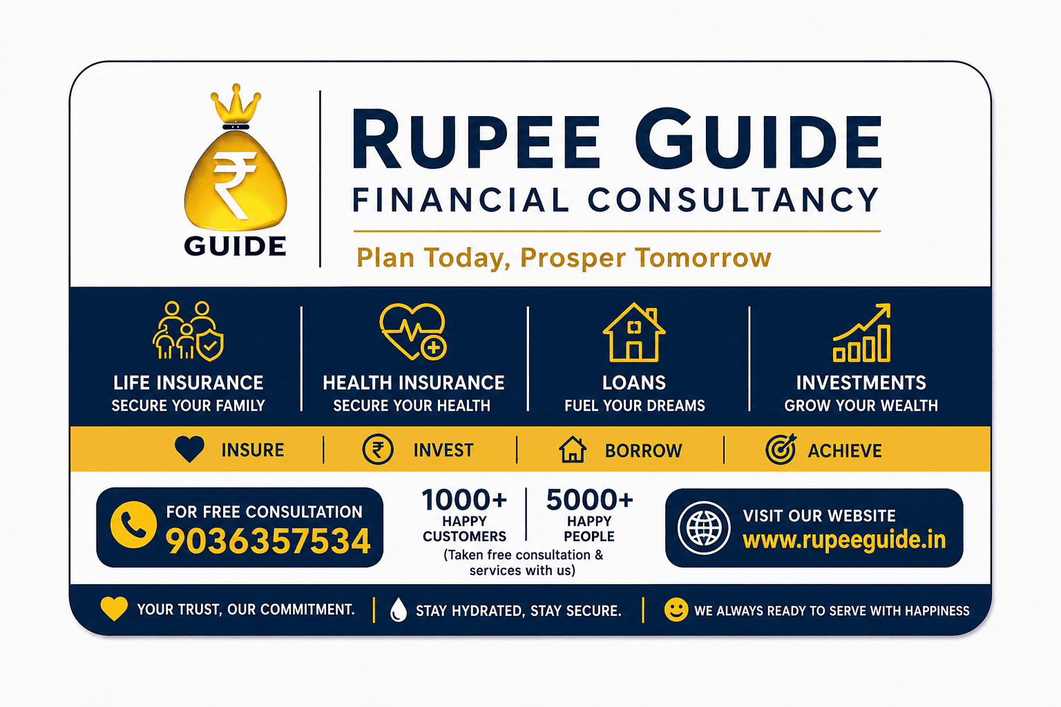 Rupee Guide Financial Consultancy providing comprehensive financial planning in Bangalore. Consult the financial advisor near me today.