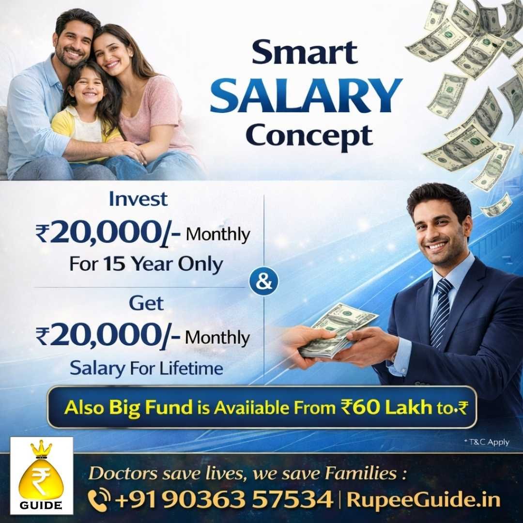 Smart Salary concept for lifetime monthly income and big fund availability in Bangalore. Consult the best financial advisor in bangalore today.