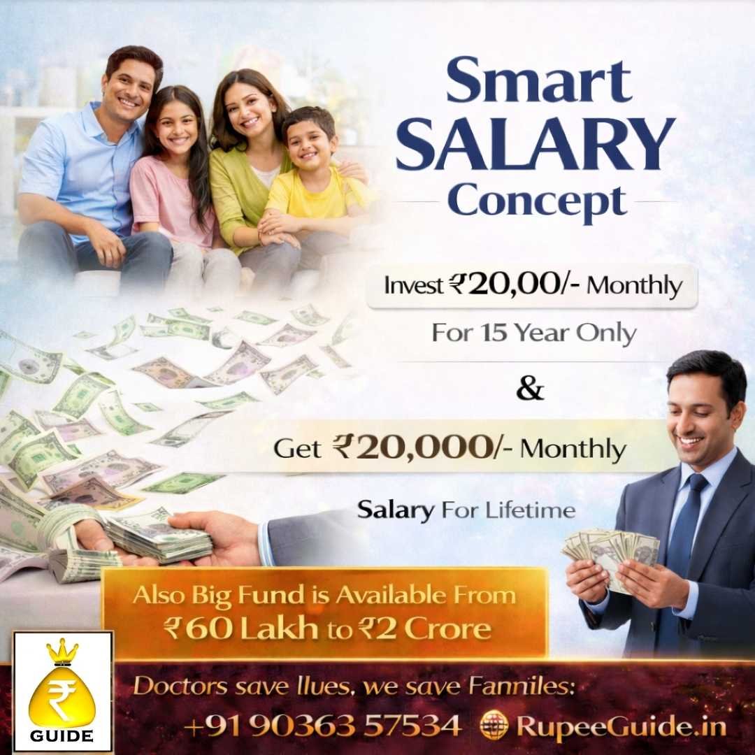 Smart Salary concept for lifetime monthly income and pension plan. Consult the pension plan consultant bangalore today.