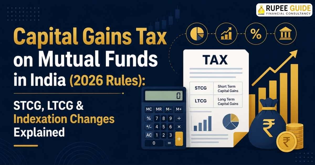 Capital Gains Tax on Mutual Funds in India - 2026 Rules Explained