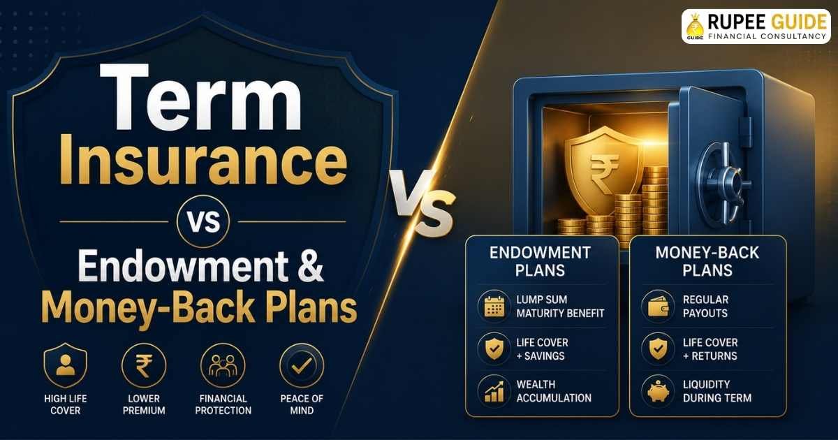 Term Insurance vs Endowment & Money-Back Plans Comparison