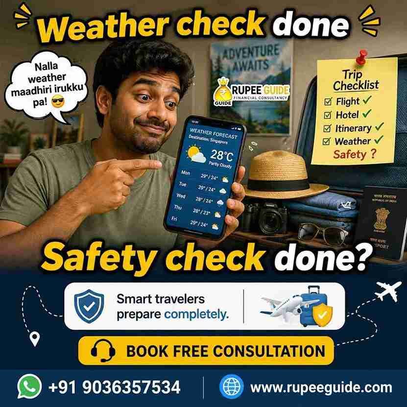 Weather Check & Safety Check Travel Insurance Bangalore | Sathish M