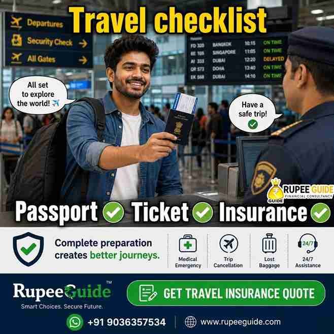 International Travel Checklist Passport & Insurance Bangalore | Sathish M