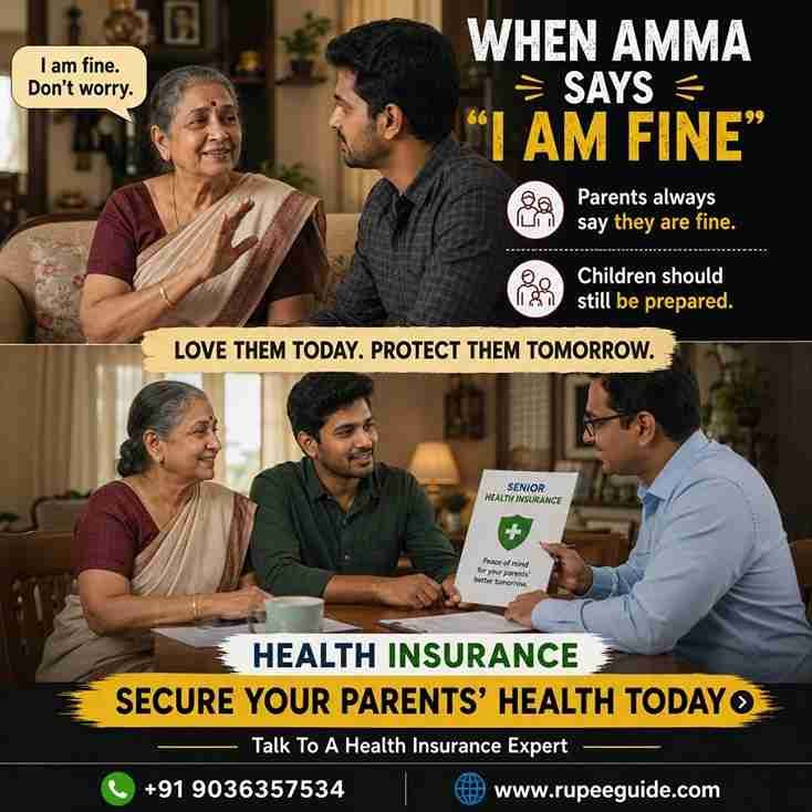 Protect Elderly Parents Health Insurance Policy in Bangalore | Sathish M Rupee Guide