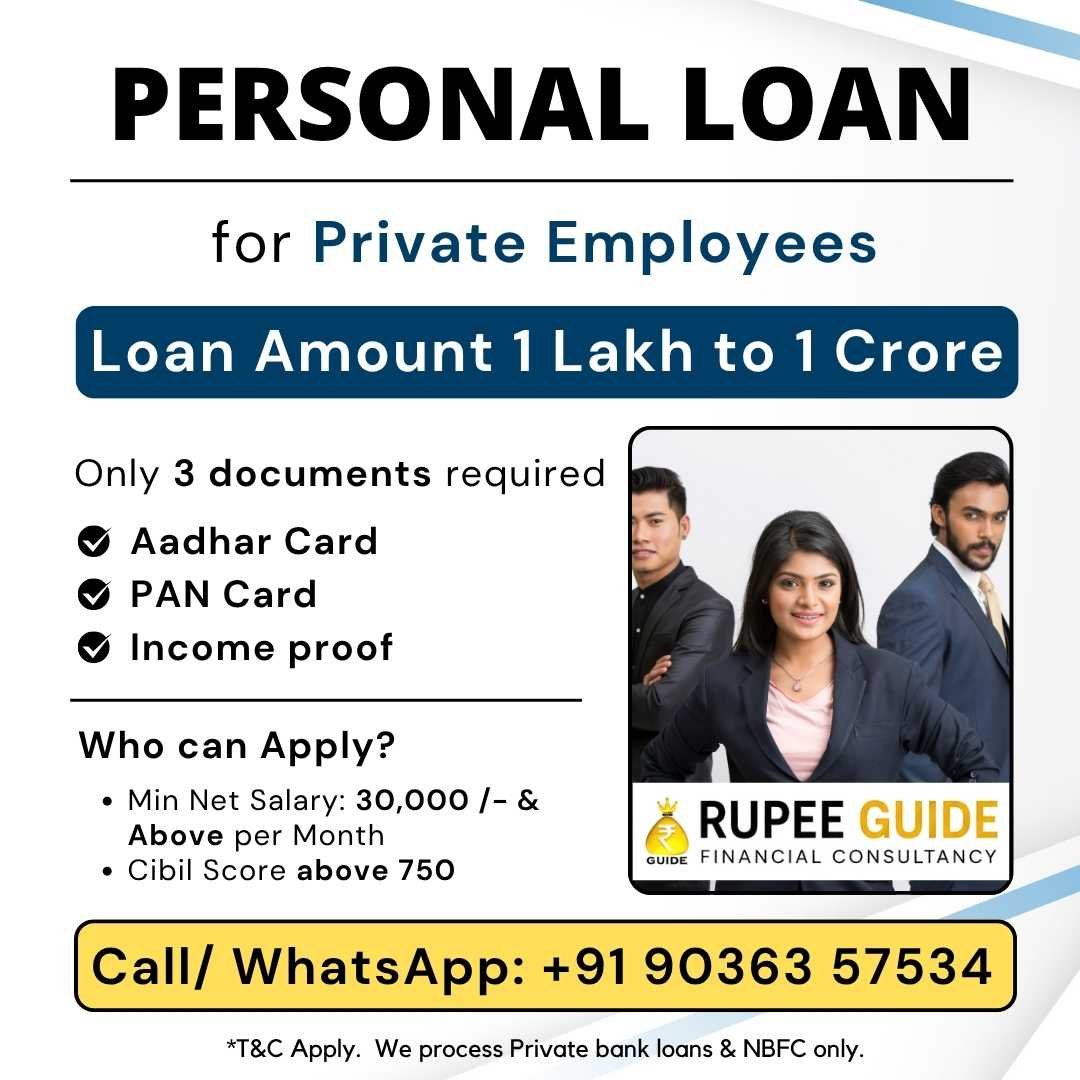 Best Personal Loan Agent Bangalore & Tamil Nadu | Sathish M Rupee Guide Financial Advisor