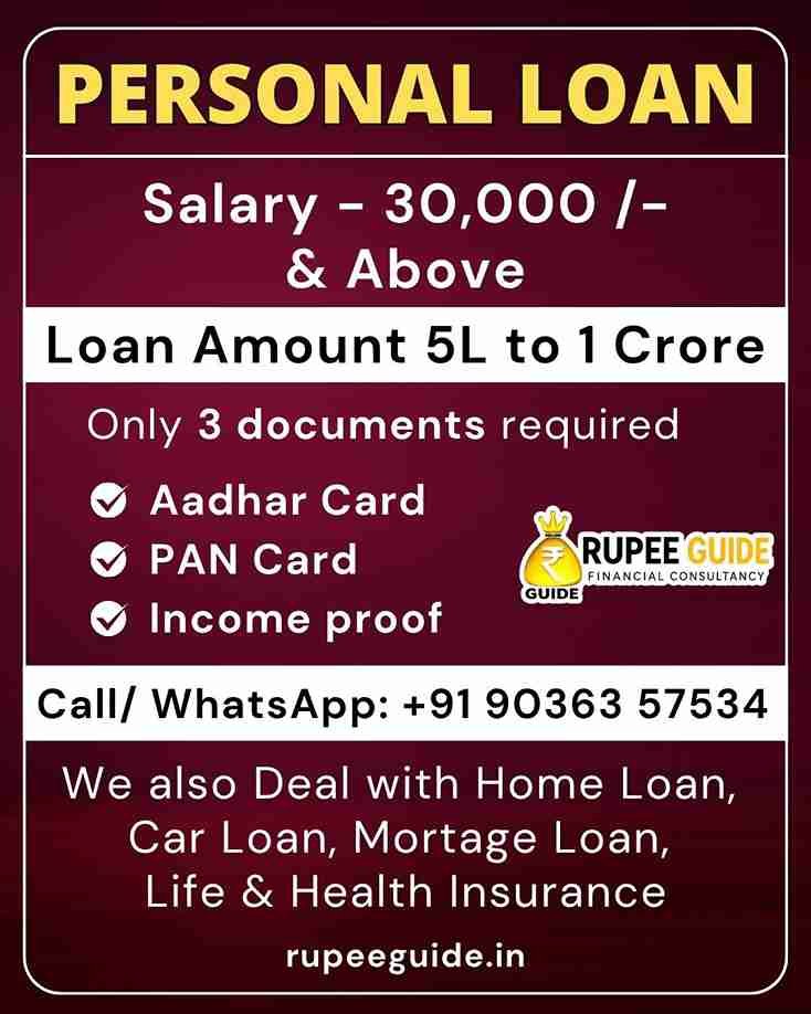 Best Personal Loan Agent Bangalore & Tamil Nadu | Sathish M Rupee Guide Financial Advisor