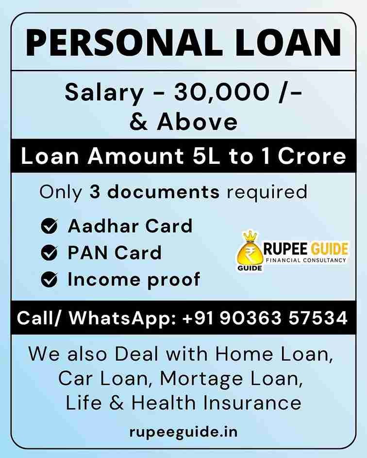 Best Personal Loan Agent Bangalore & Tamil Nadu | Sathish M Rupee Guide Financial Advisor
