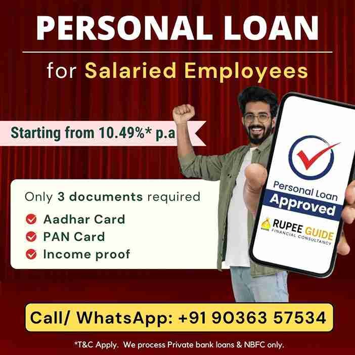 Best Personal Loan Agent Bangalore & Tamil Nadu | Sathish M Rupee Guide Financial Advisor