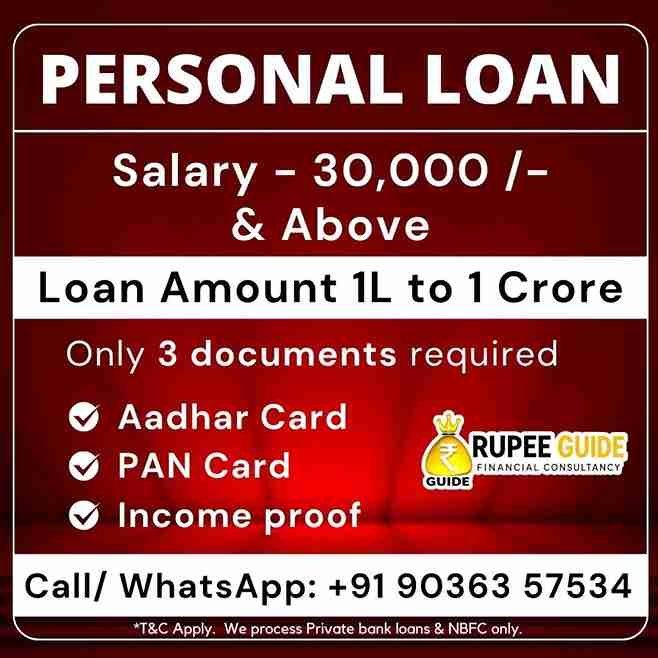 Best Personal Loan Agent Bangalore & Tamil Nadu | Sathish M Rupee Guide Financial Advisor