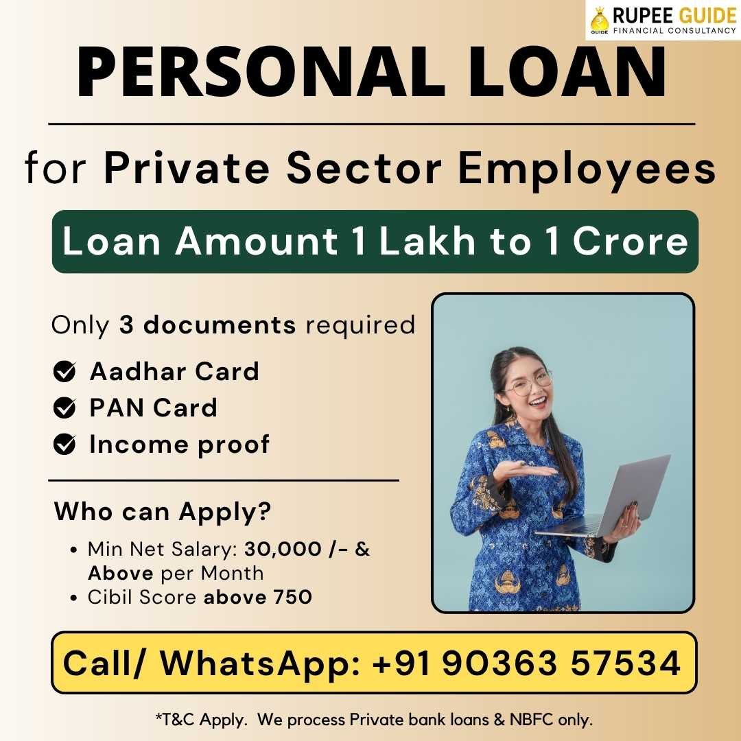 Best Personal Loan Agent Bangalore & Tamil Nadu | Sathish M Rupee Guide Financial Advisor