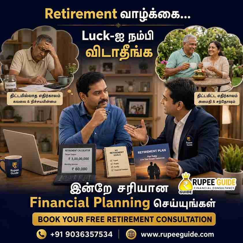Pension Plan Consultant Coimbatore - Certified Financial & Retirement Advice by Sathish M at Rupee Guide.