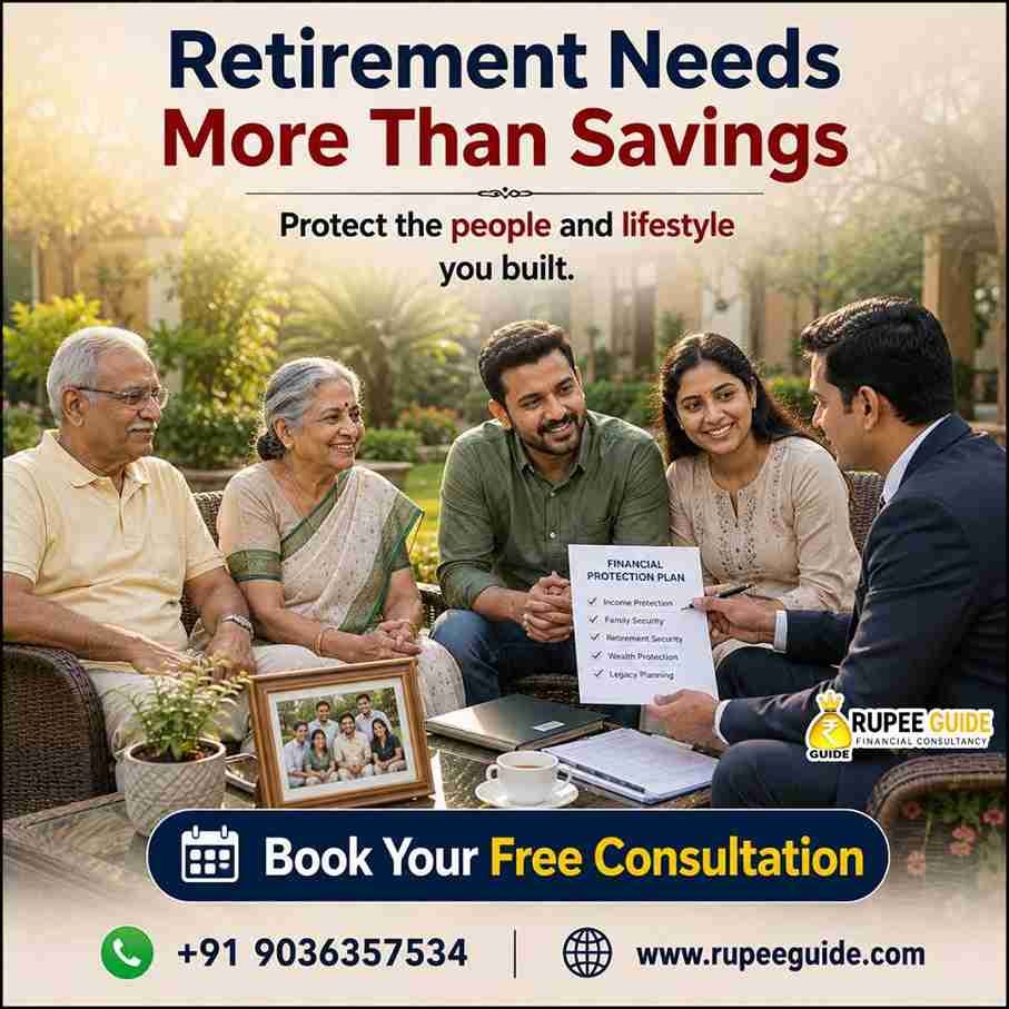 Retirement Planning Advisor Coimbatore - Certified Financial & Retirement Advice by Sathish M at Rupee Guide.