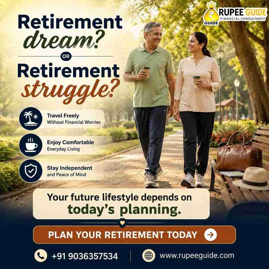 Retirement Planning Advisor HSR Layout Bangalore - Certified Financial & Retirement Advice by Sathish M at Rupee Guide.
