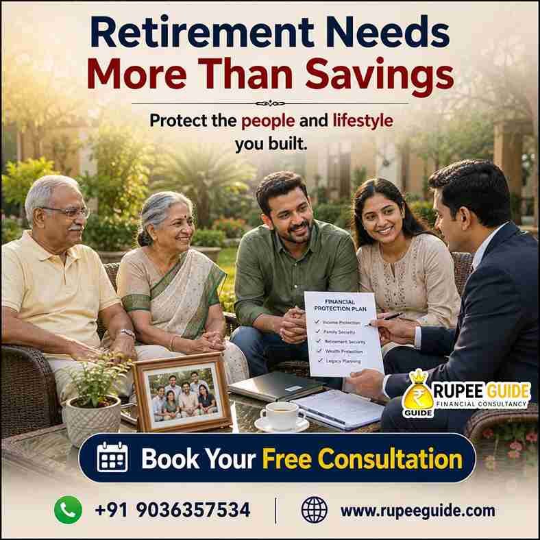 Retirement Planning Advisor Malleshwaram Bangalore - Certified Financial & Retirement Advice by Sathish M at Rupee Guide.