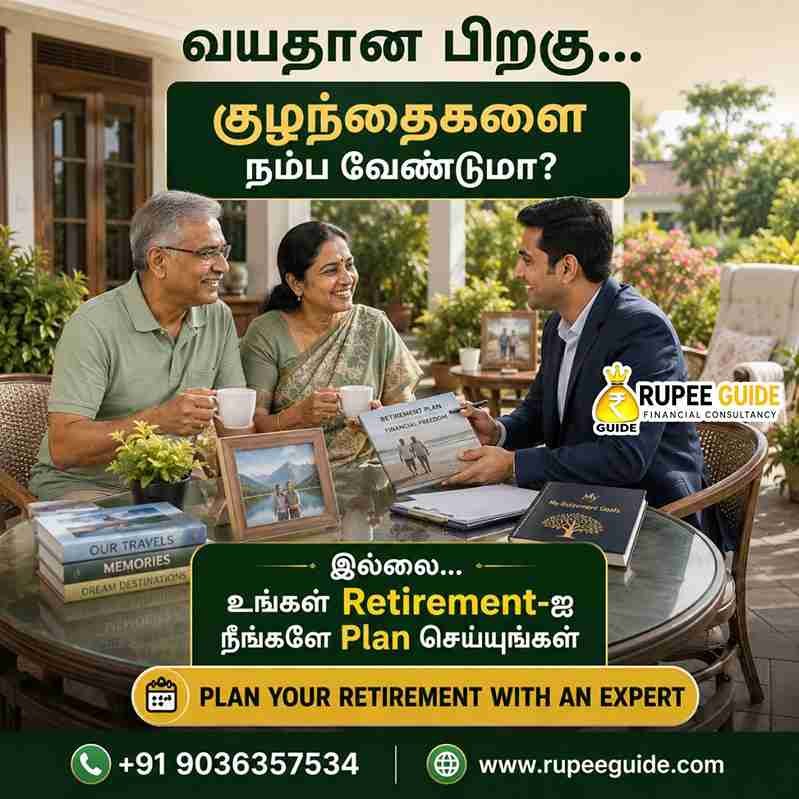 SWP Systematic Withdrawal Pension Strategy - Certified Financial & Retirement Advice by Sathish M at Rupee Guide.