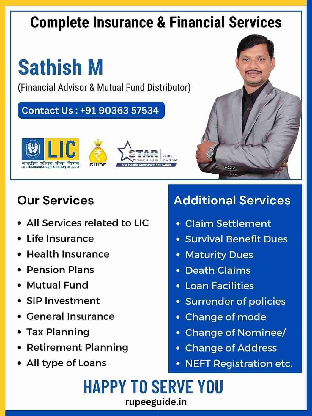 Rupee Guide Financial Consultancy Services Overview Banner Bangalore